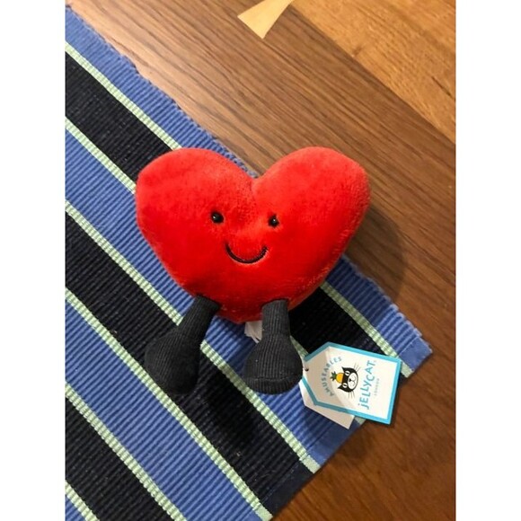 Jellycat Other - Jellycat - Amuseable Red Heart NWT Retired